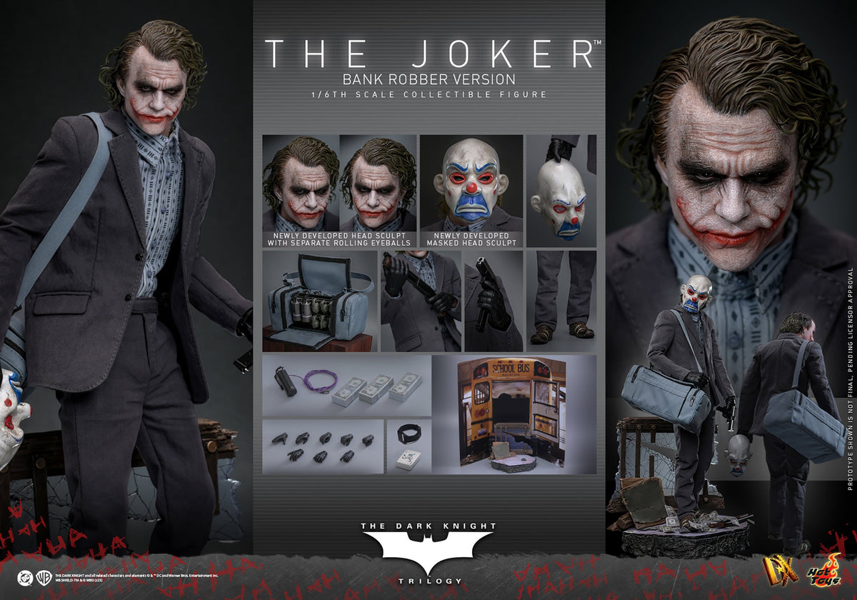 The Joker (Bank Robber Version) DC Sixth Scale Figure