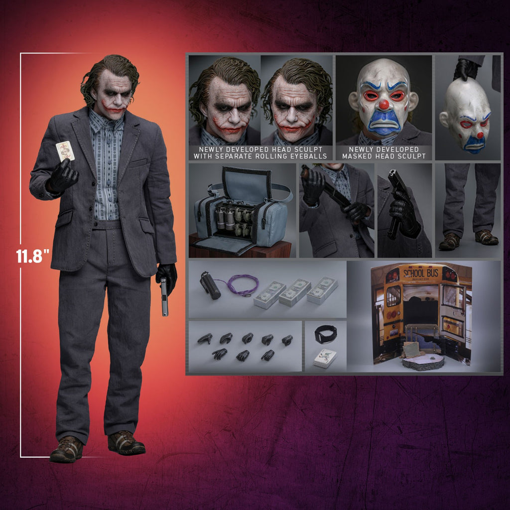 The Joker (Bank Robber Version) DC Sixth Scale Figure