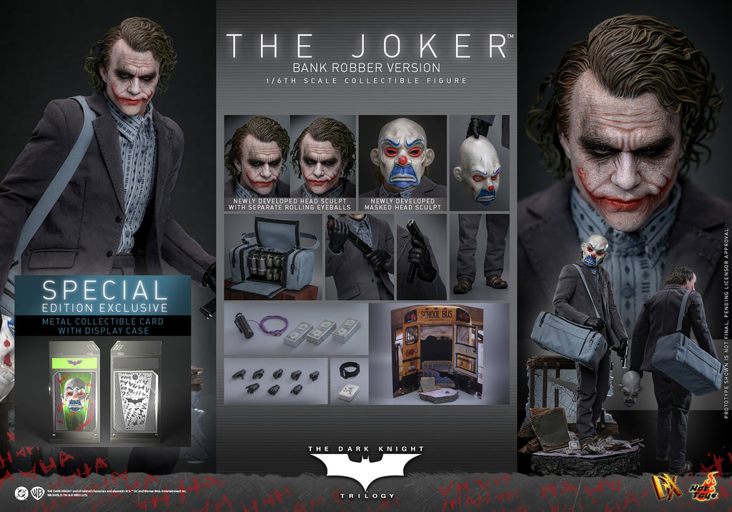The Joker (Bank Robber Version) DC Sixth Scale Figure