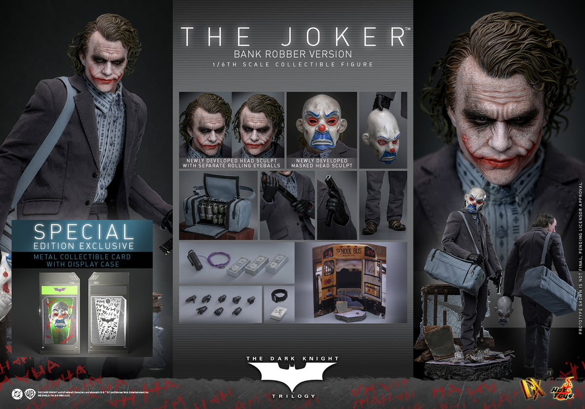 The Joker (Bank Robber Version) DC Sixth Scale Figure