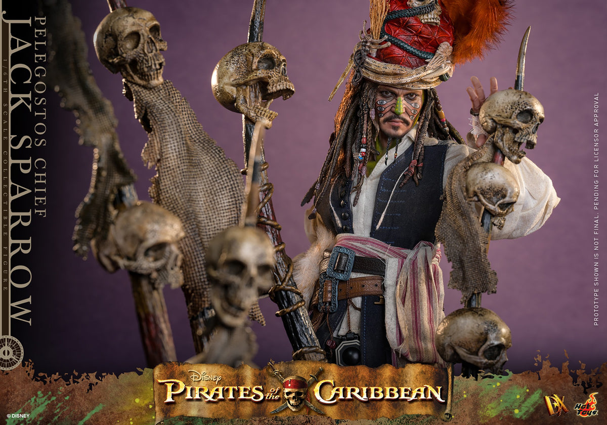 Pelegostos Chief Jack Sparrow Disney Sixth Scale Figure
