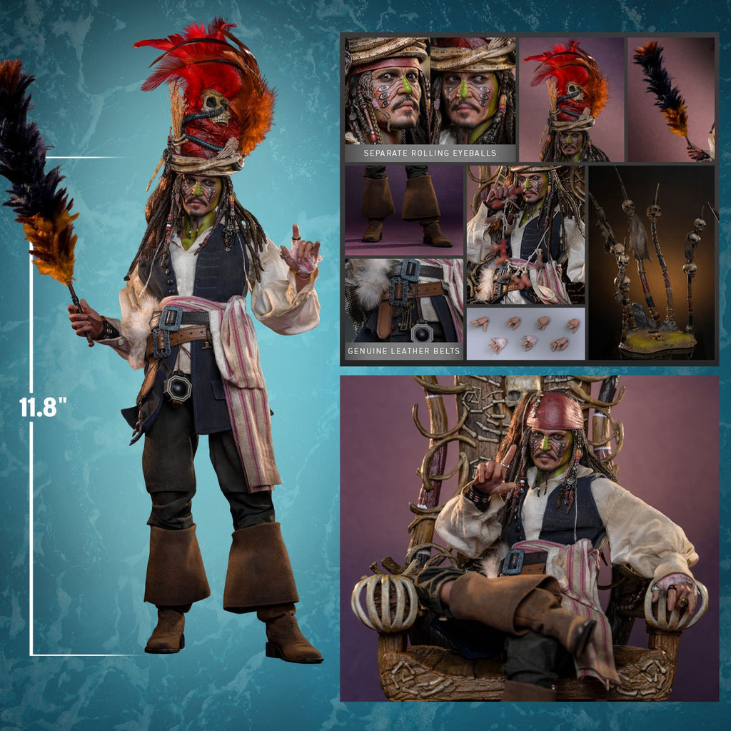 Pelegostos Chief Jack Sparrow Disney Sixth Scale Figure