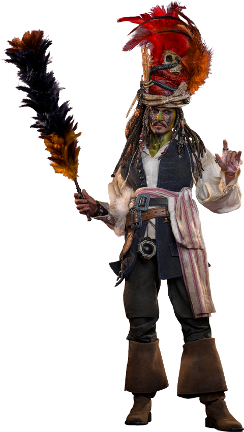 Pelegostos Chief Jack Sparrow Disney Sixth Scale Figure