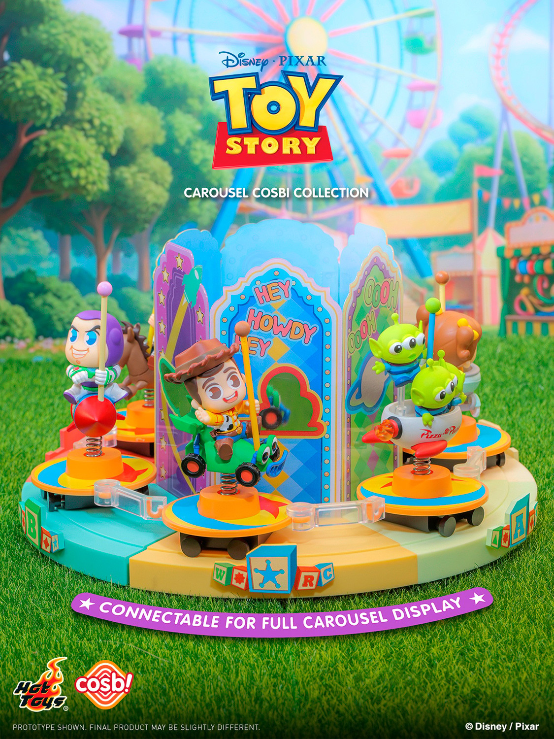 Toy Story Carousel Cosbi Collection Disney Blind Box Set
