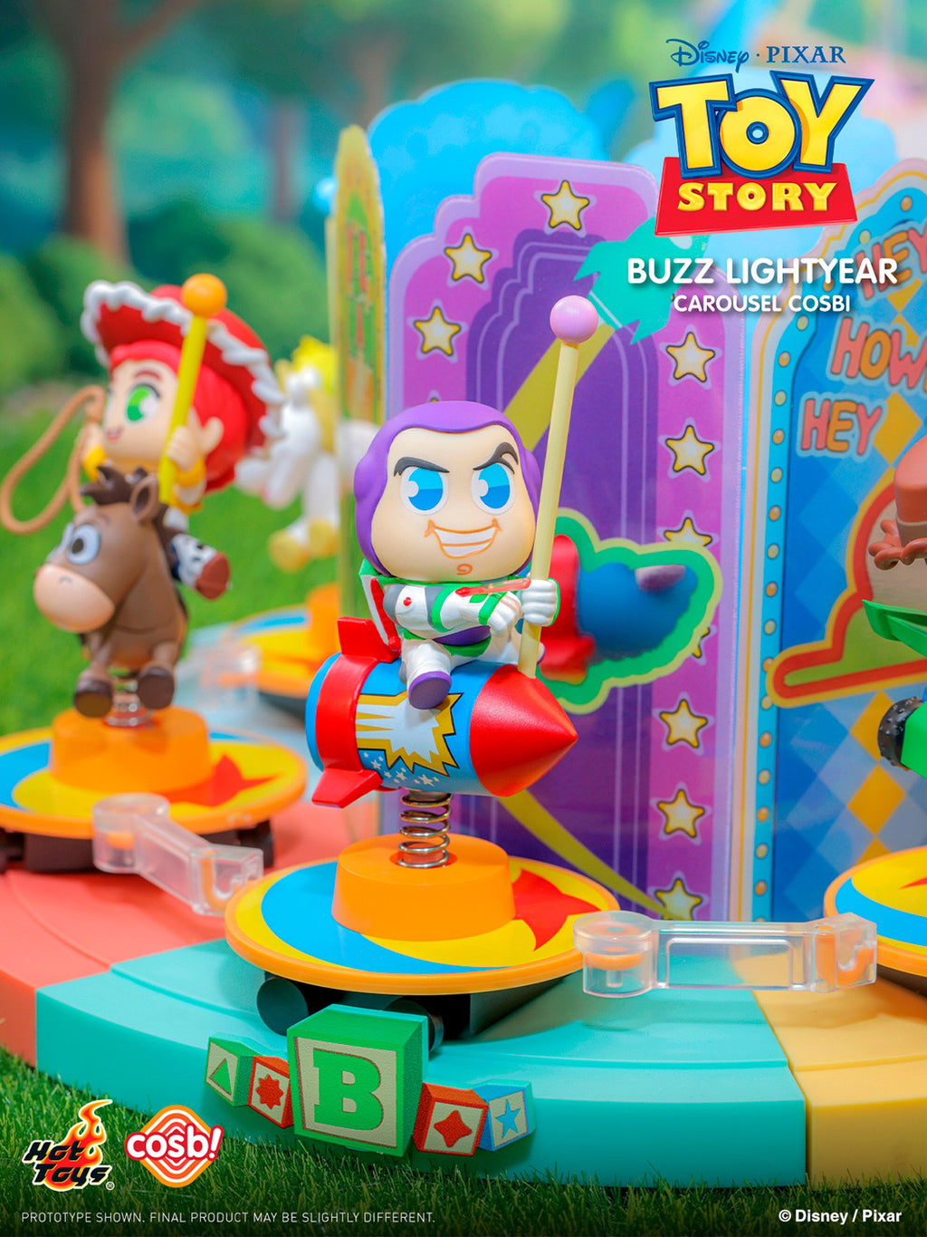 Toy Story Carousel Cosbi Collection Disney Blind Box Set