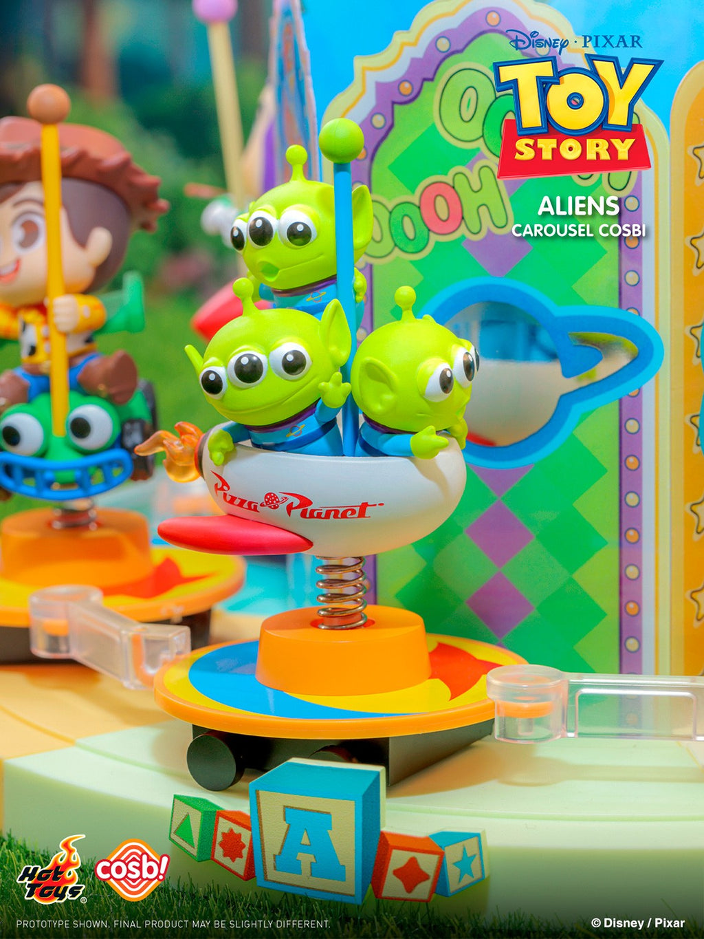 Toy Story Carousel Cosbi Collection Disney Blind Box Set