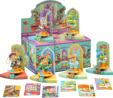 Toy Story Carousel Cosbi Collection Disney Blind Box Set