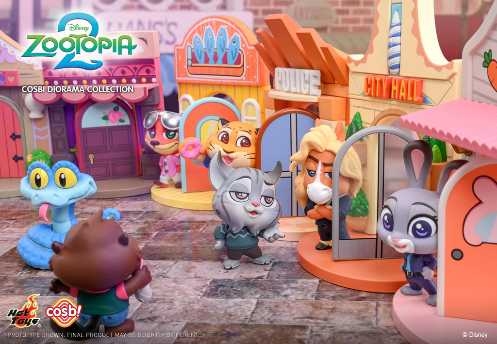 Zootopia 2 Cosbi Diorama Collection Disney Blind Box Set
