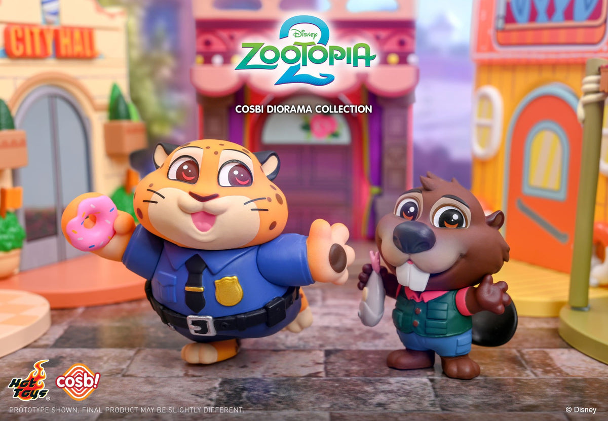 Zootopia 2 Cosbi Diorama Collection Disney Blind Box Set