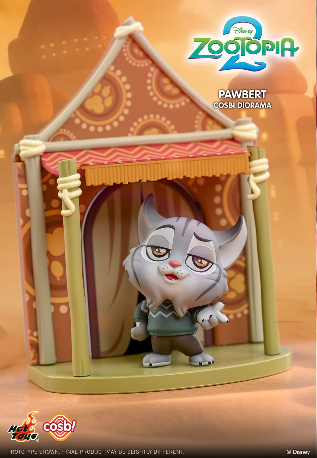 Zootopia 2 Cosbi Diorama Collection Disney Blind Box Set