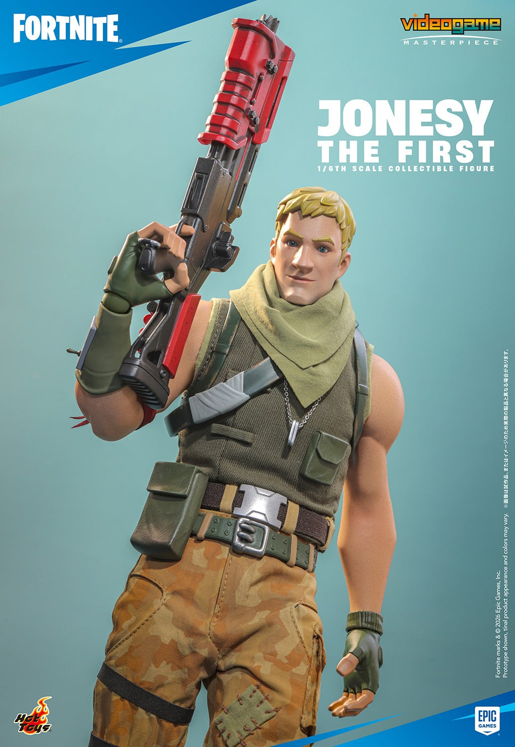 Jonesy The First Fortnite Sixth Scale Figure