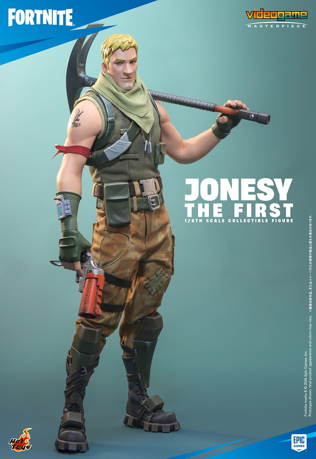 Jonesy The First Fortnite Sixth Scale Figure