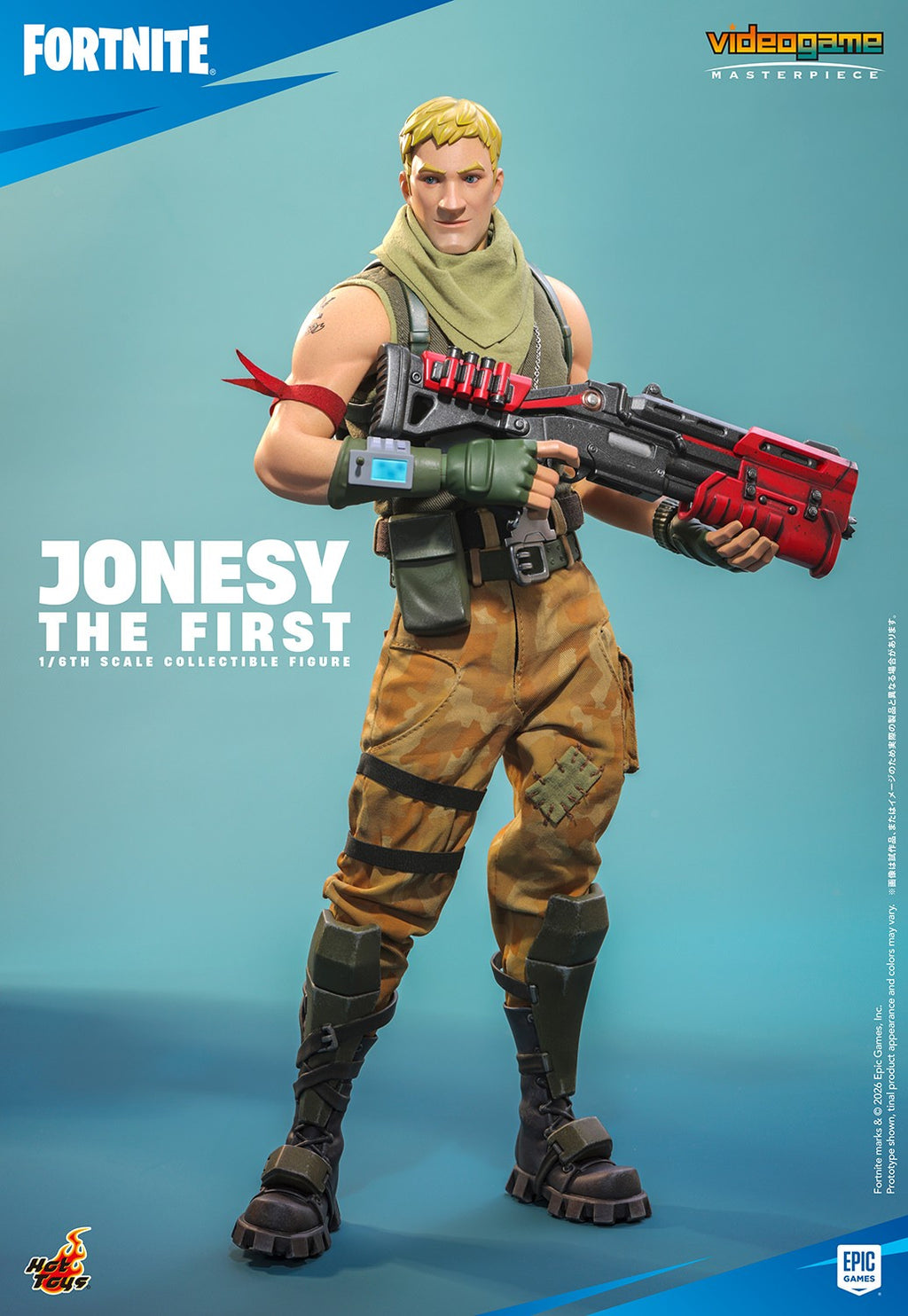 Jonesy The First Fortnite Sixth Scale Figure