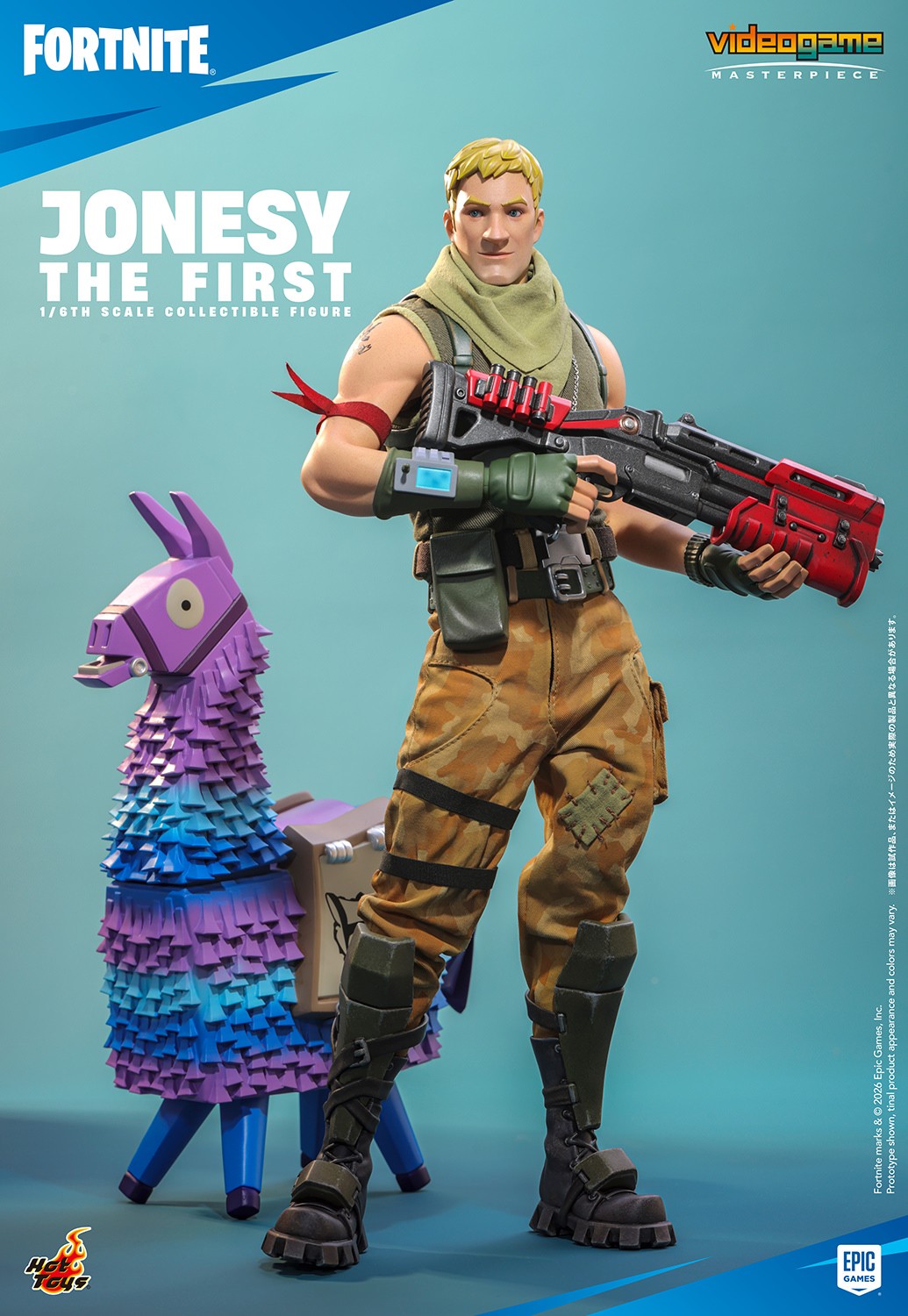 Jonesy The First Fortnite Sixth Scale Figure