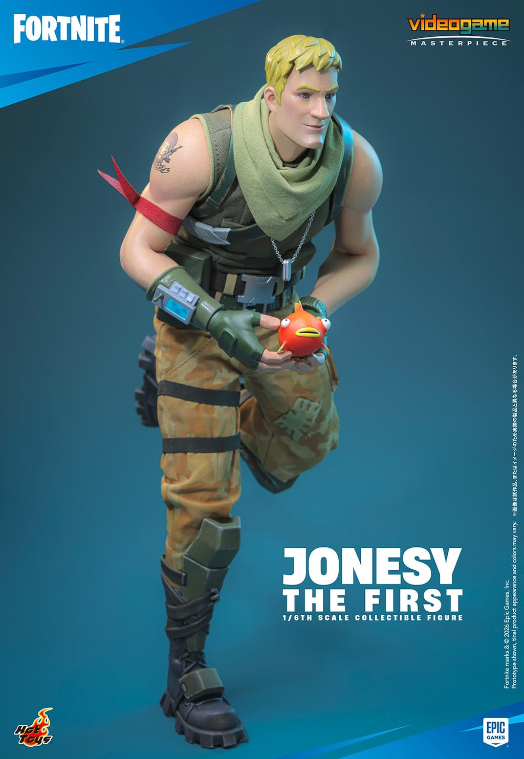 Jonesy The First Fortnite Sixth Scale Figure