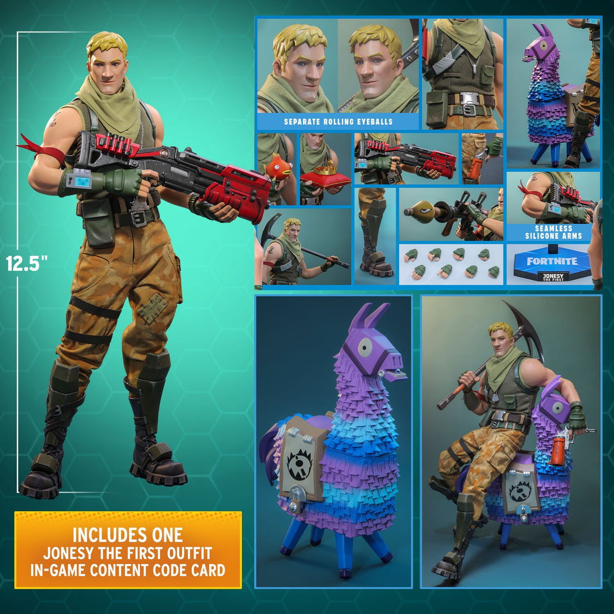 Jonesy The First Fortnite Sixth Scale Figure