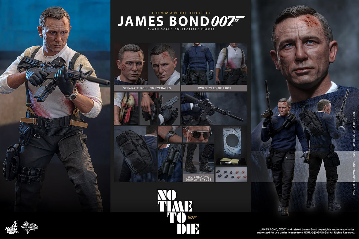 James Bond (Commando Outfit) Sixth Scale Figure