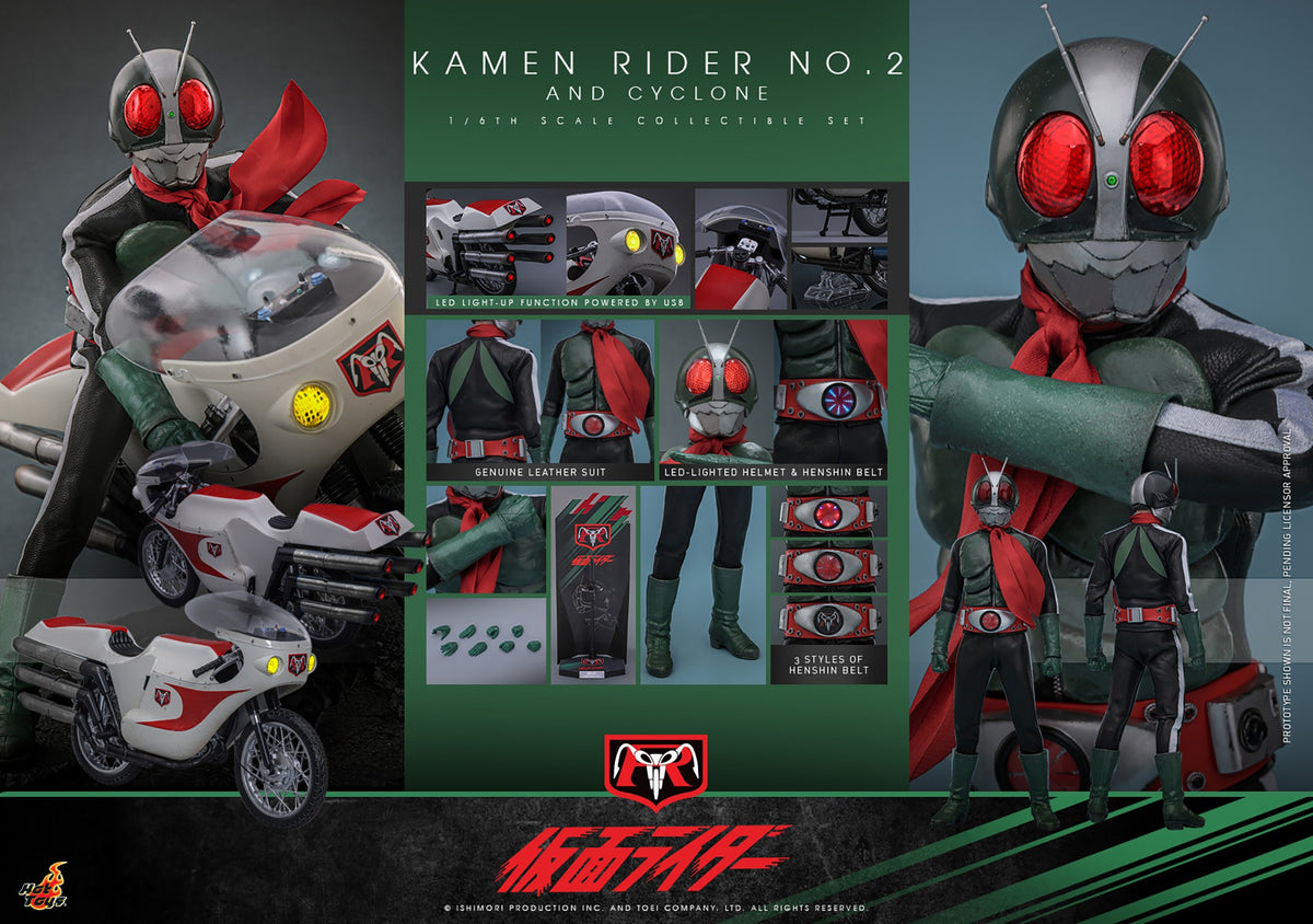 Kamen Rider No.2 Sixth Scale Figure