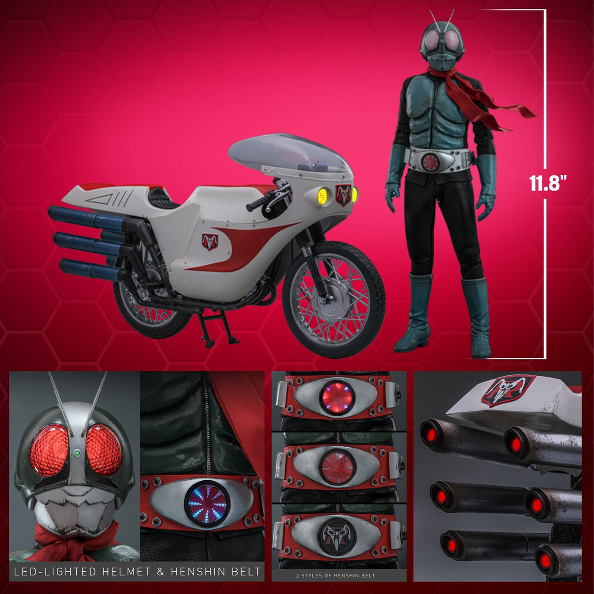 Kamen Rider No.2 Sixth Scale Figure