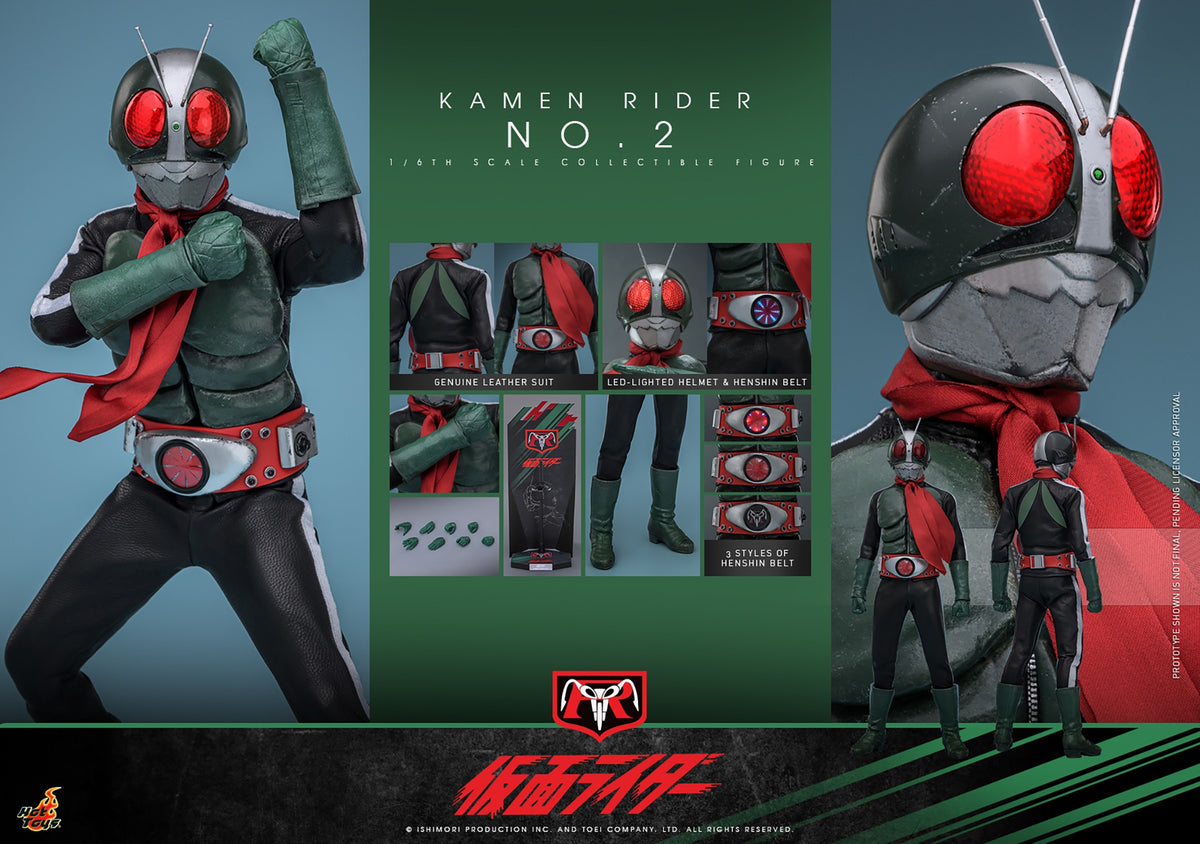 Kamen Rider No.2 Sixth Scale Figure