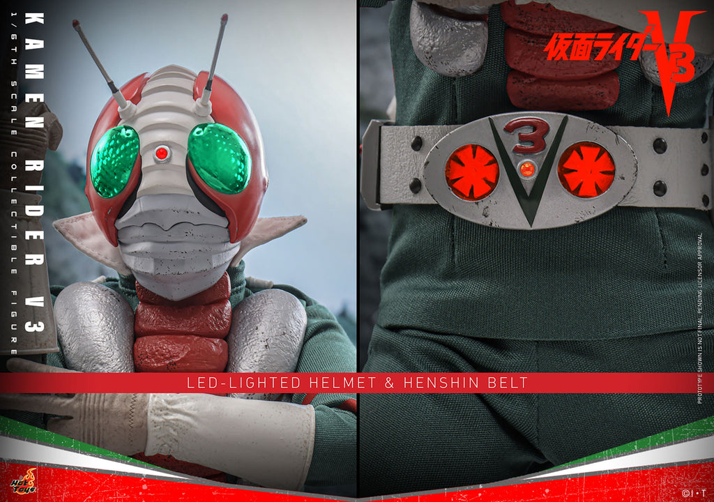 Kamen Rider V3 Sixth Scale Figure