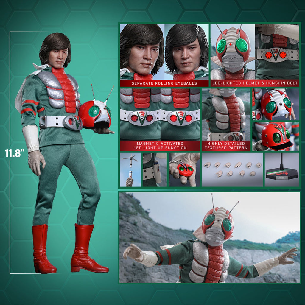 Kamen Rider V3 Sixth Scale Figure