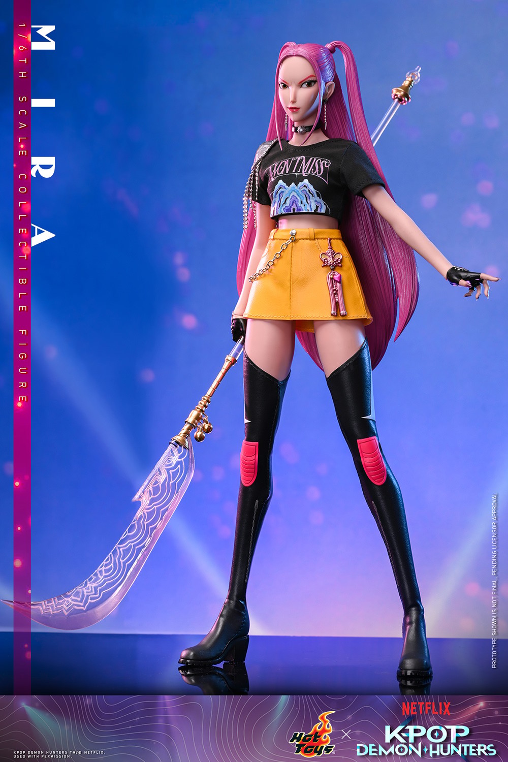 Rumi KPop Demon Hunters Sixth Scale Figure
