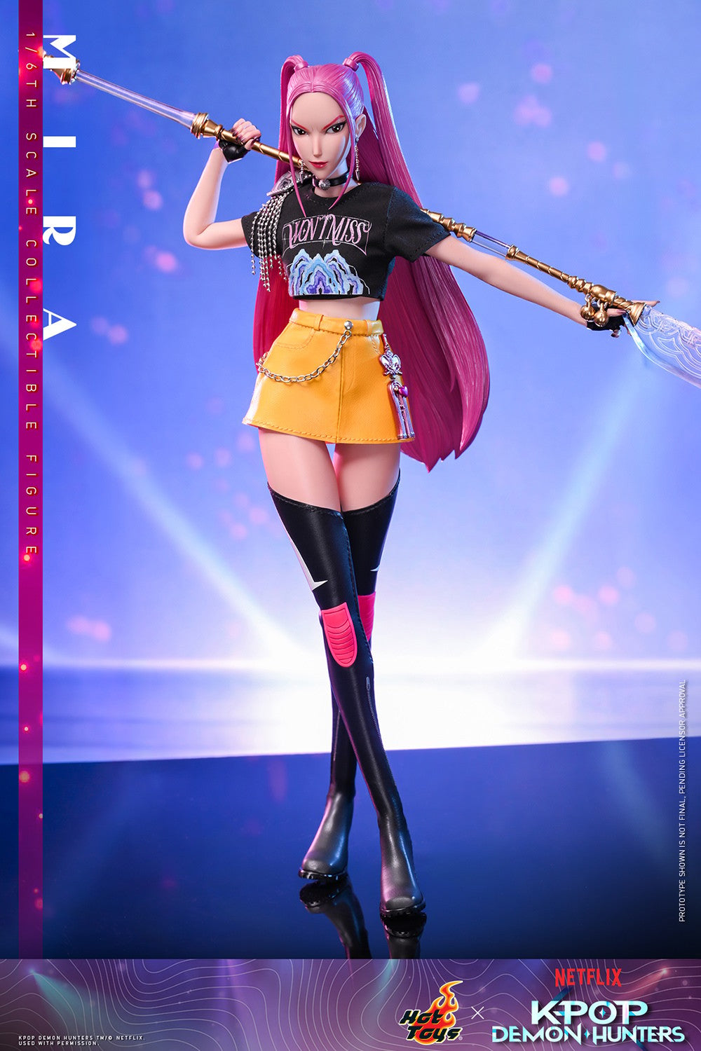 Rumi KPop Demon Hunters Sixth Scale Figure