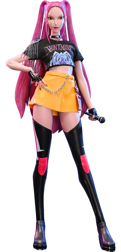 Rumi KPop Demon Hunters Sixth Scale Figure