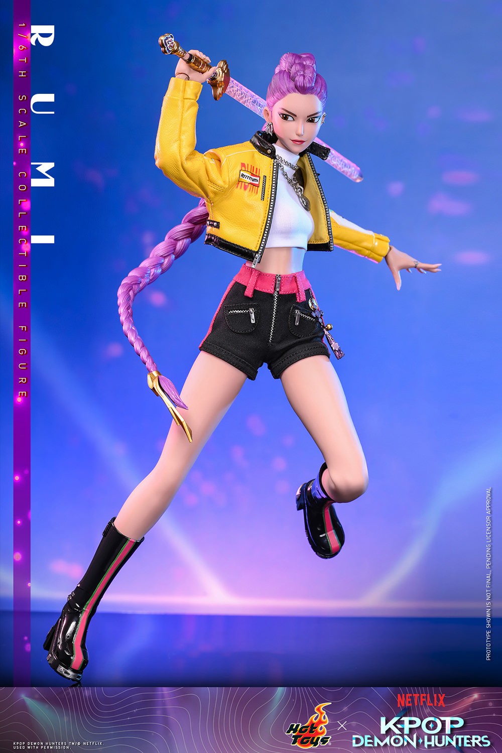Rumi KPop Demon Hunters Sixth Scale Figure