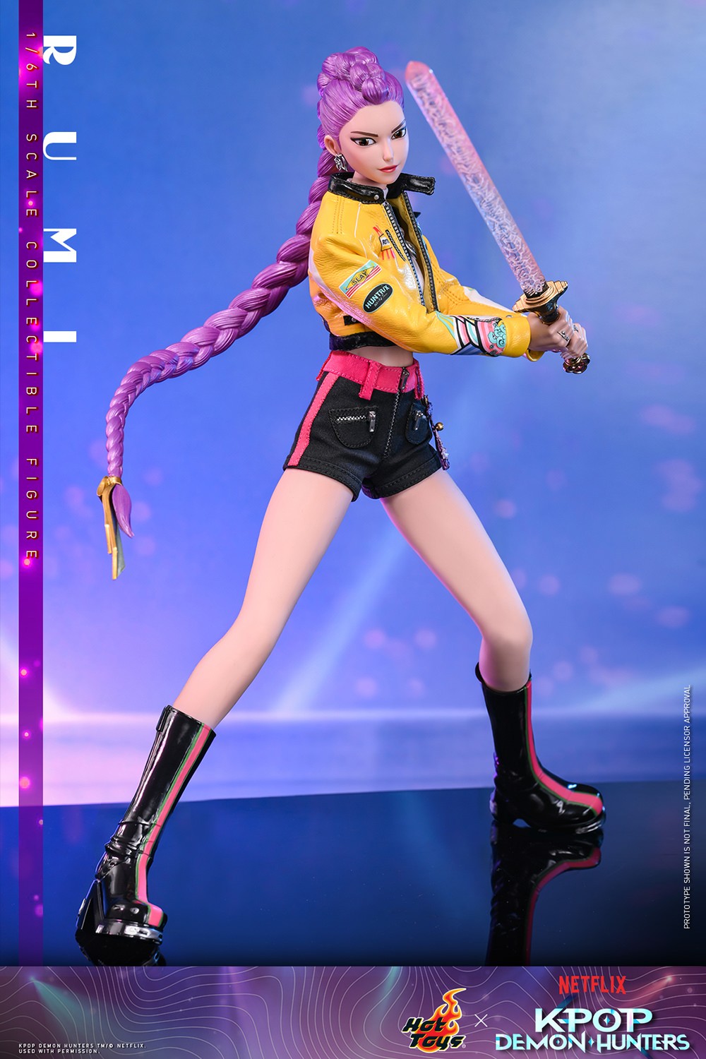 Rumi KPop Demon Hunters Sixth Scale Figure