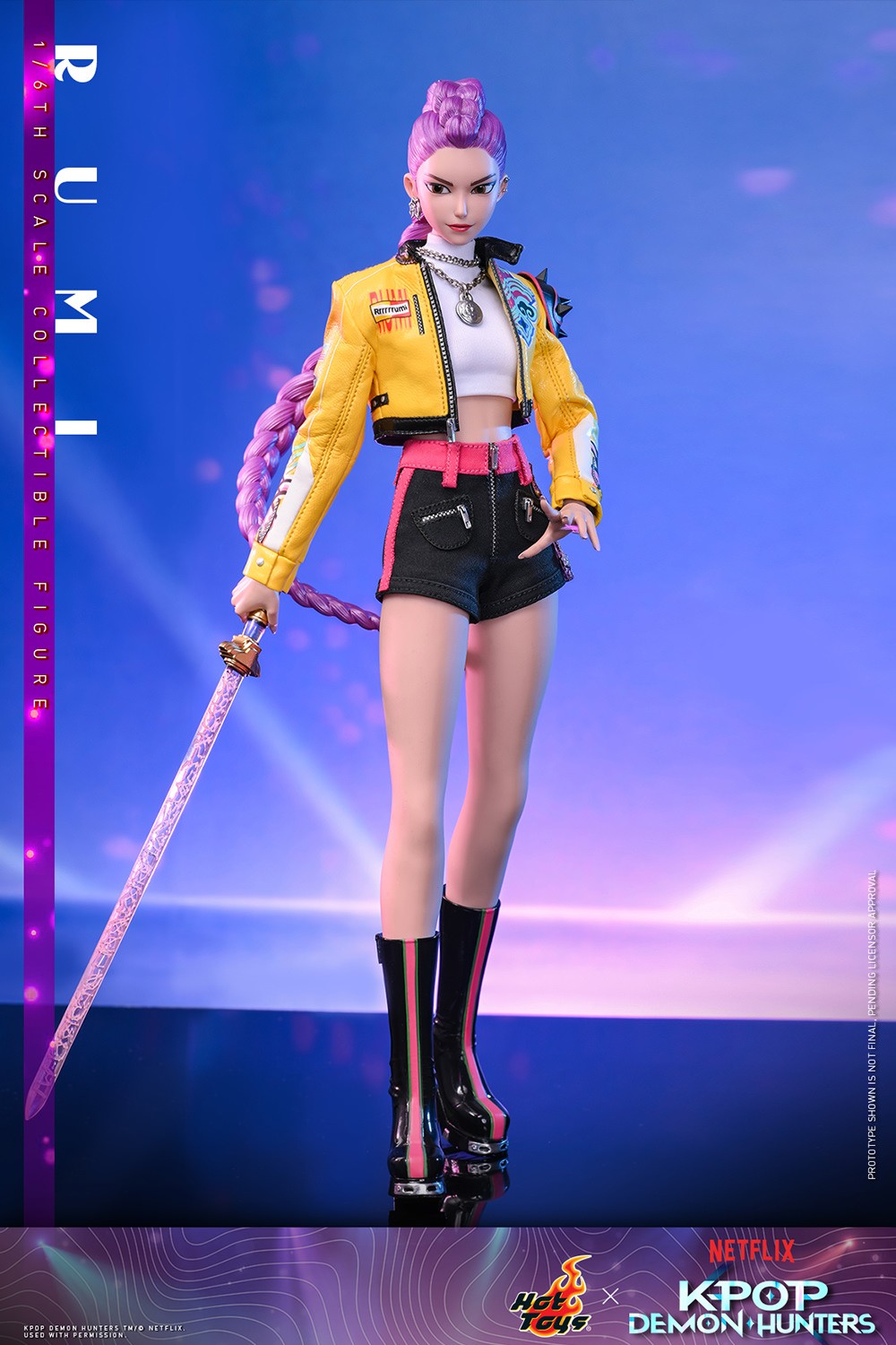 Rumi KPop Demon Hunters Sixth Scale Figure
