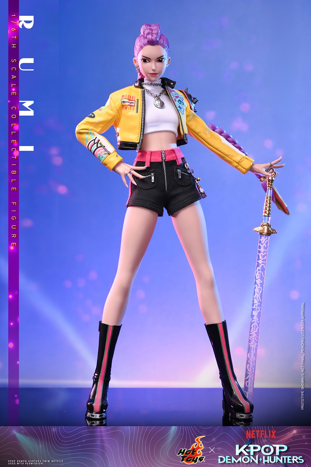Rumi KPop Demon Hunters Sixth Scale Figure