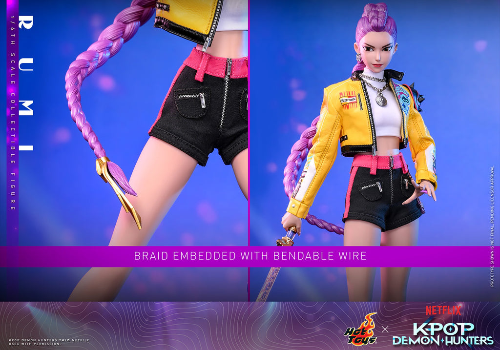 Rumi KPop Demon Hunters Sixth Scale Figure