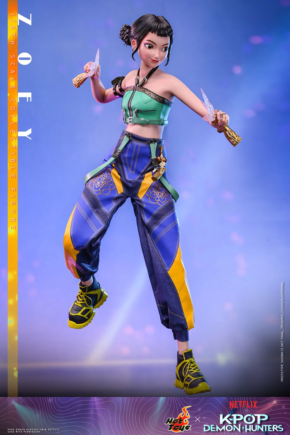 Rumi KPop Demon Hunters Sixth Scale Figure