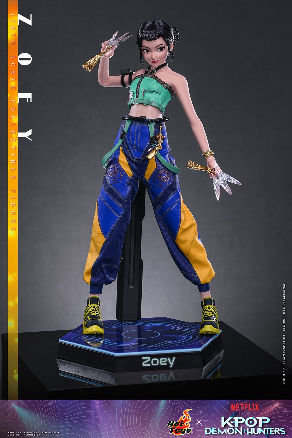 Rumi KPop Demon Hunters Sixth Scale Figure