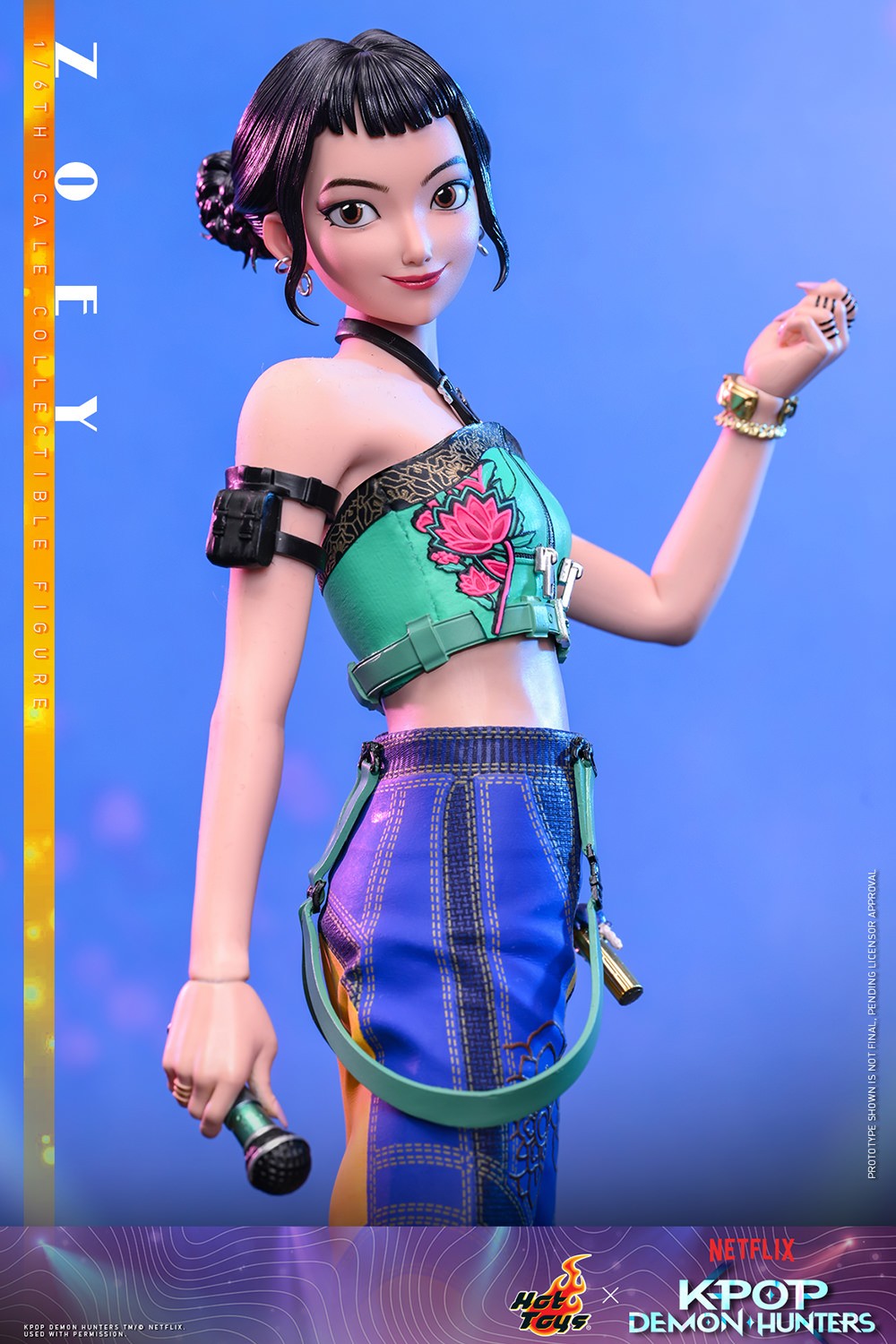 Rumi KPop Demon Hunters Sixth Scale Figure
