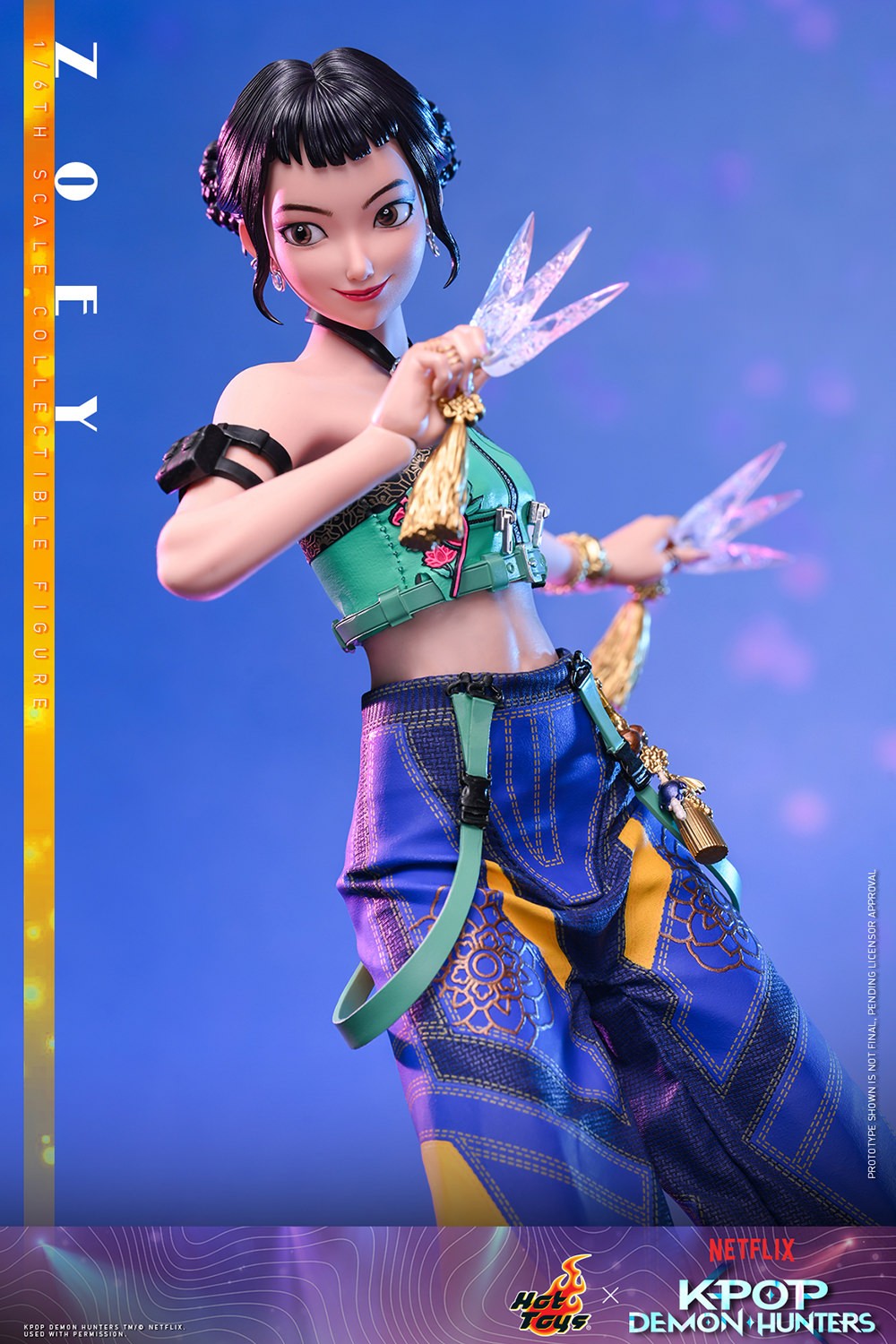 Rumi KPop Demon Hunters Sixth Scale Figure