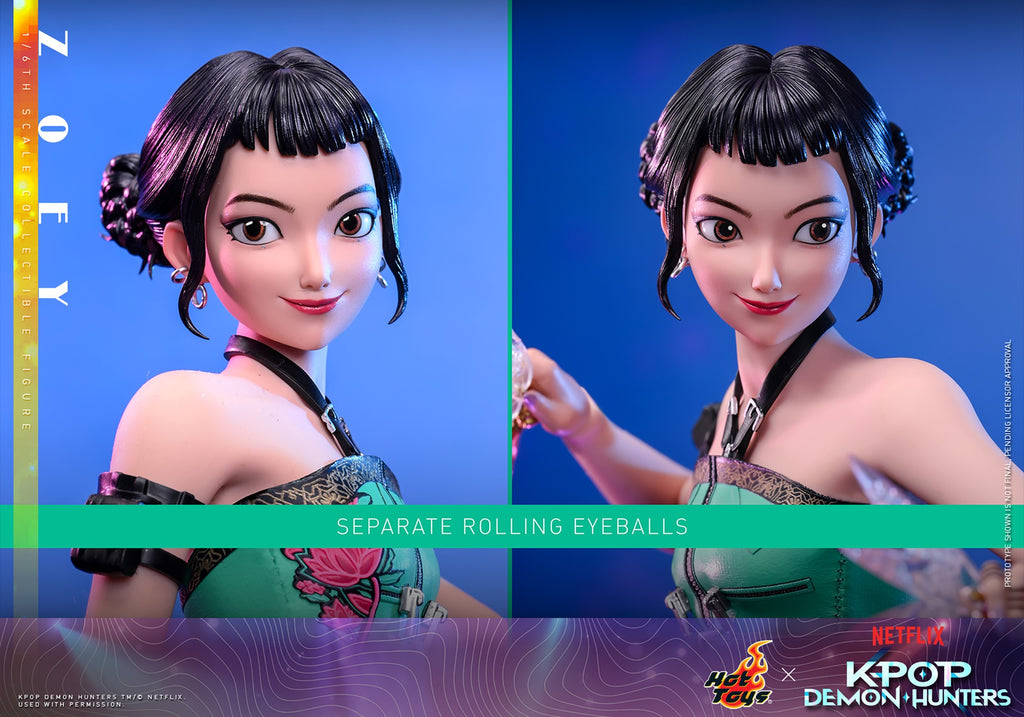 Rumi KPop Demon Hunters Sixth Scale Figure