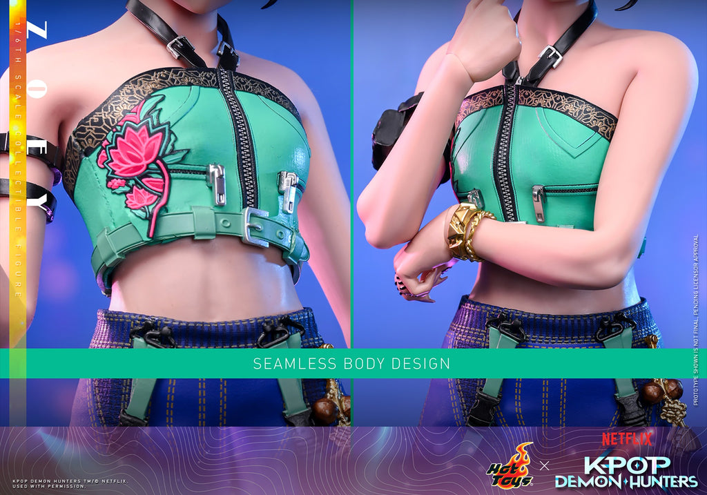 Rumi KPop Demon Hunters Sixth Scale Figure