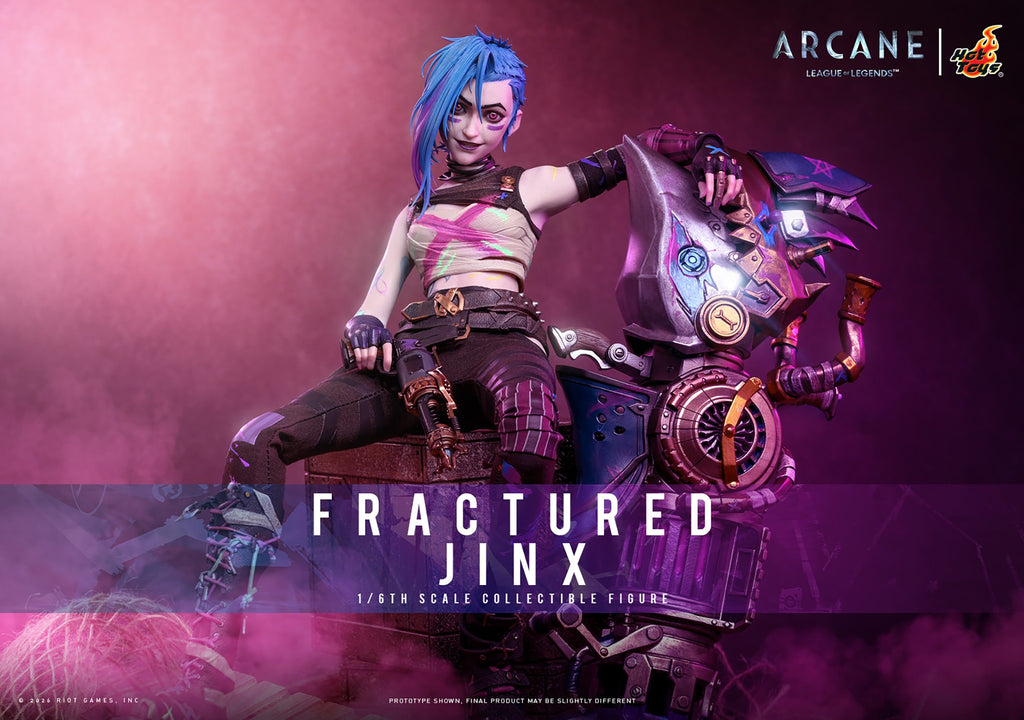 Fractured Jinx League of Legends Sixth Scale Figure