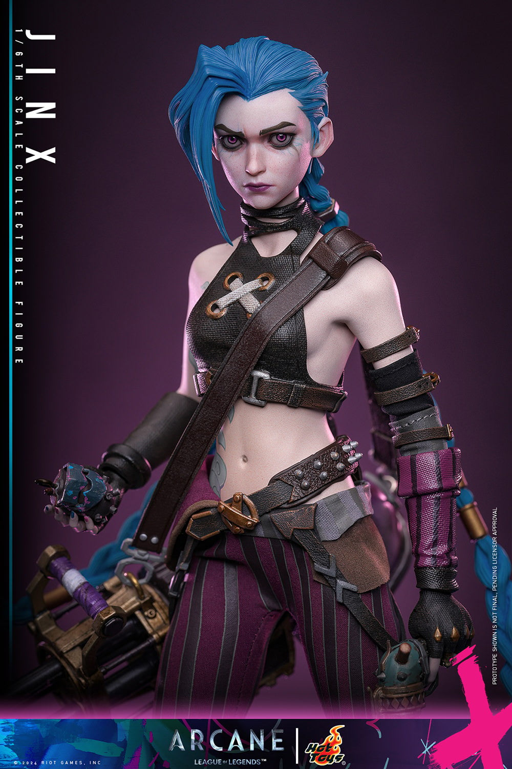 Jinx League of Legends Sixth Scale Figure