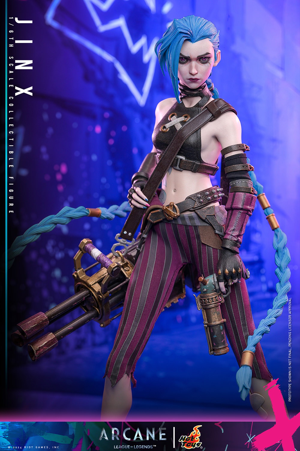 Jinx League of Legends Sixth Scale Figure