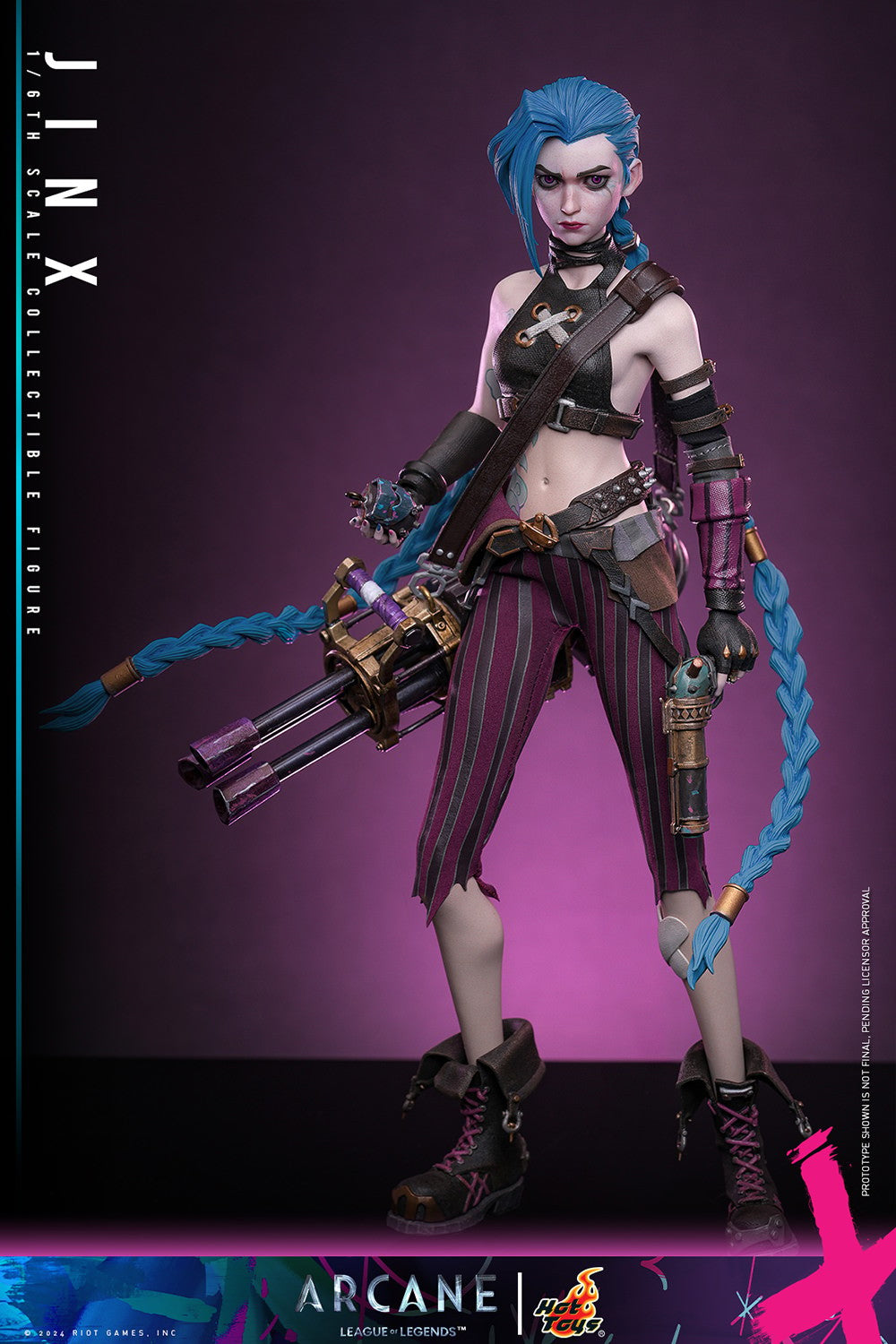 Jinx League of Legends Sixth Scale Figure