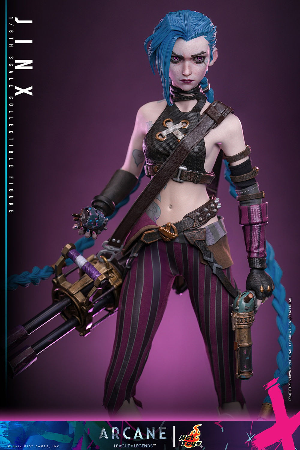 Jinx League of Legends Sixth Scale Figure