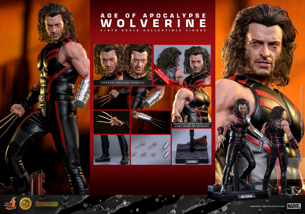 Age of Apocalypse Wolverine (Artisan Edition) Marvel Sixth Scale Figure