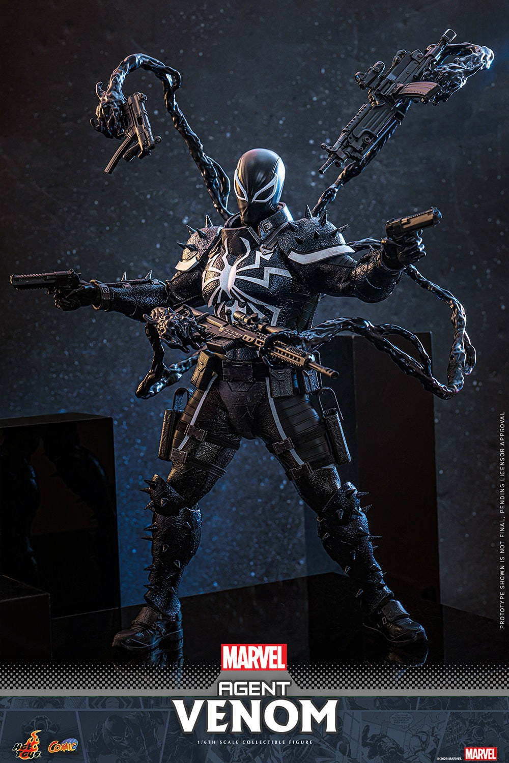 Agent Venom Marvel Sixth Scale Figure