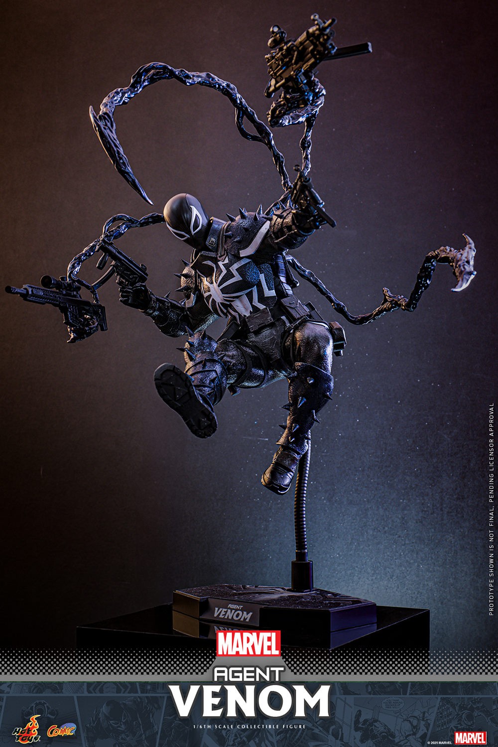 Agent Venom Marvel Sixth Scale Figure
