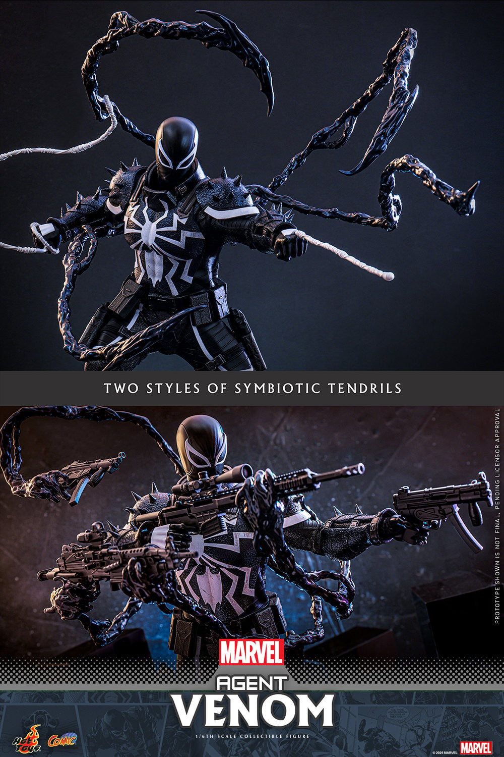 Agent Venom Marvel Sixth Scale Figure