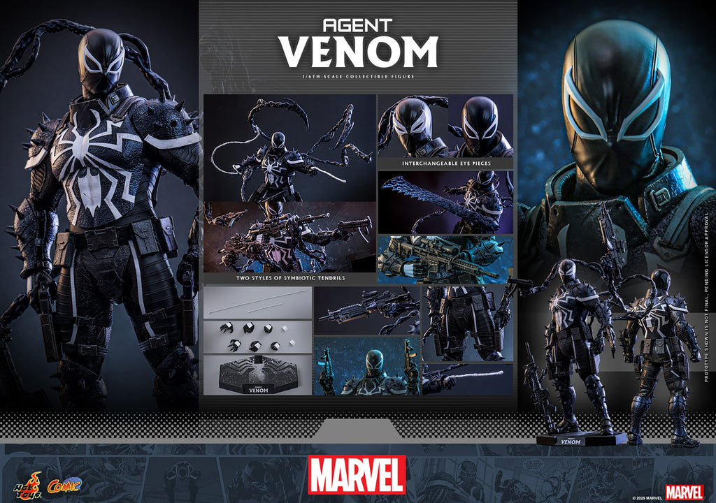 Agent Venom Marvel Sixth Scale Figure